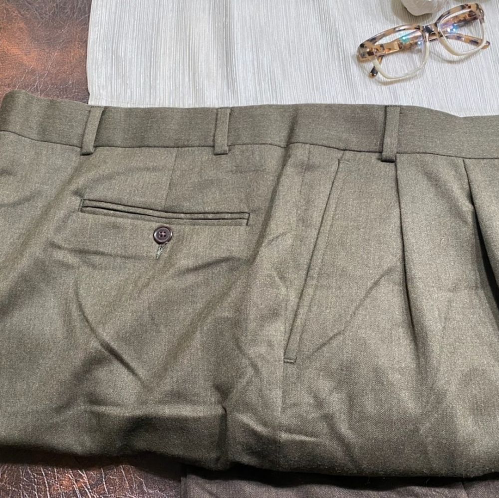 100% Wool Mens Dress pants